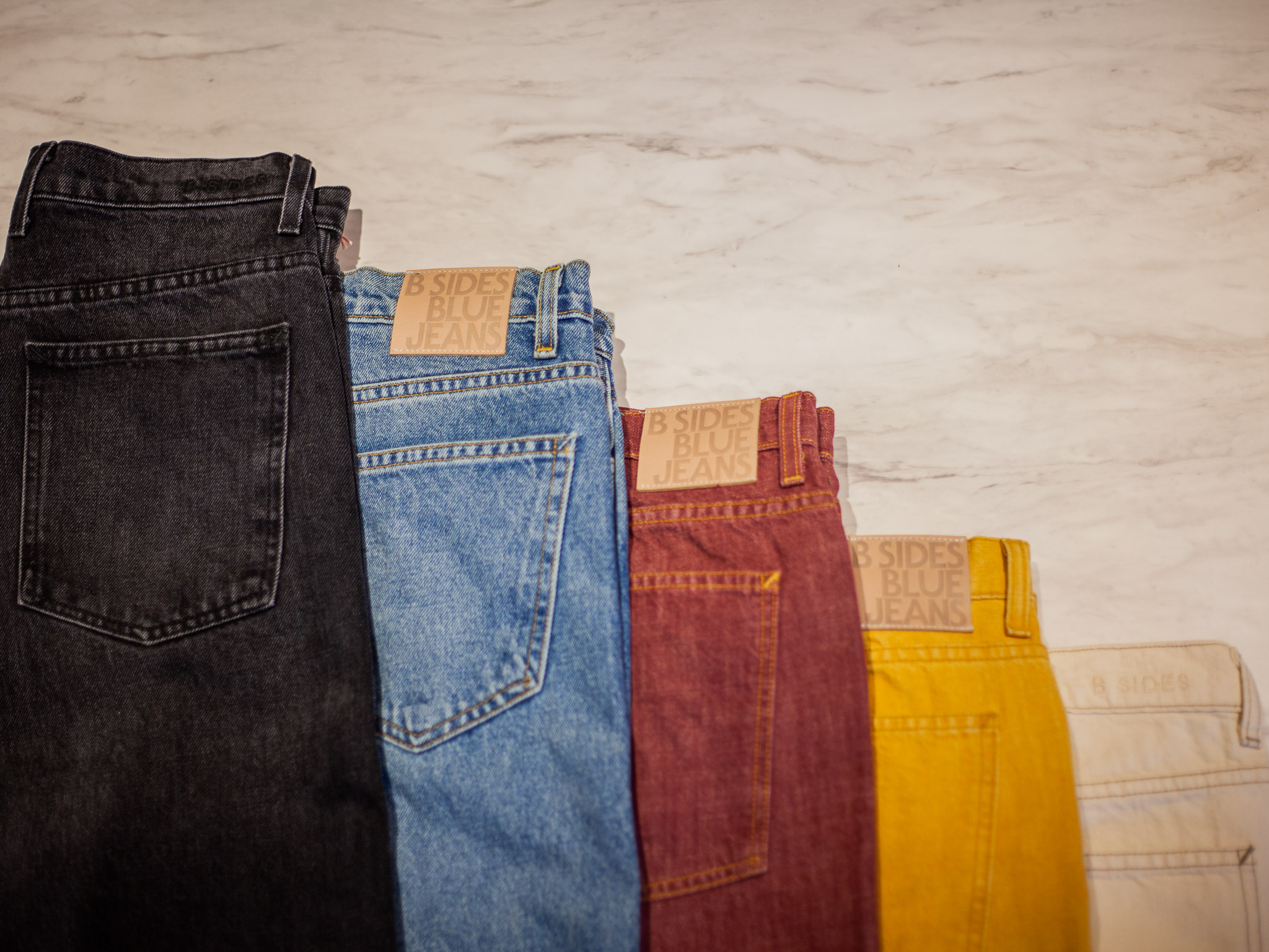 B SIDES JEANS: LIMITED COLORS 2022 | USONIAN GOODS STORE